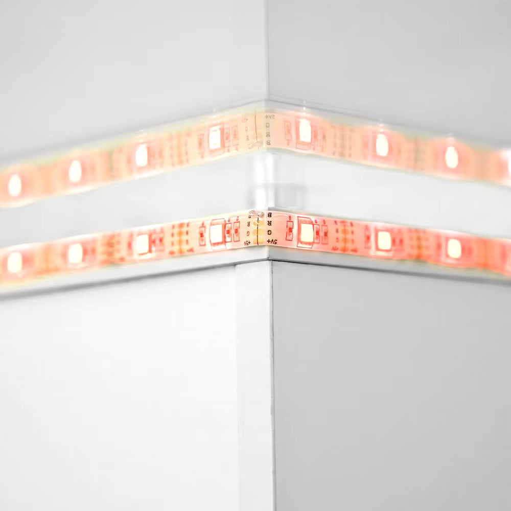 Table Basse Moderne en Verre Brillant